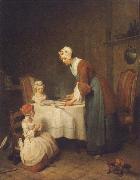 Jean Baptiste Simeon Chardin The grace painting